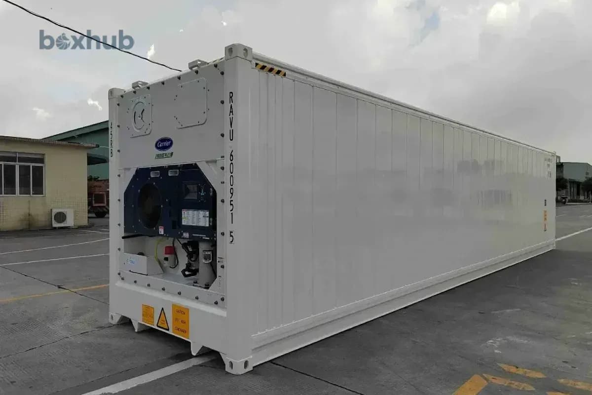Refrigerated (Reefer) shipping container