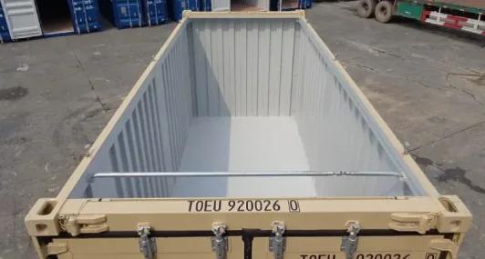 Open-Top shipping container