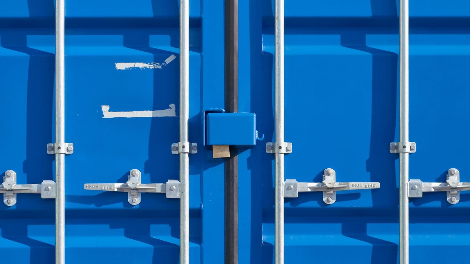 Securing a Container with a Lock Box and Security Lock 