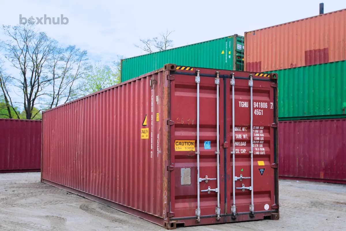 40ft Used Container - High Cube