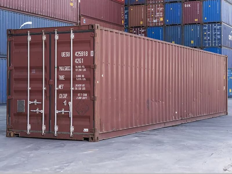 Cargo-worthy shipping containers available for purchase from Boxhub.