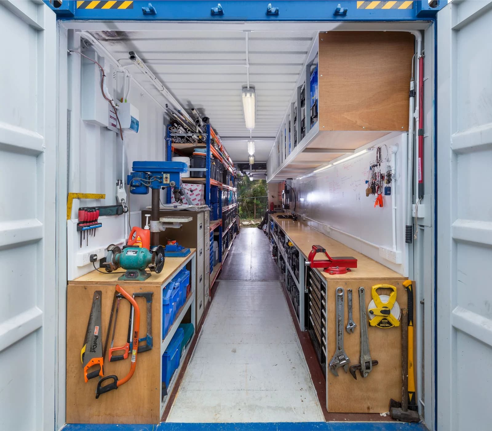 How to Build a Workshop or Garage with a Shipping Container hero image