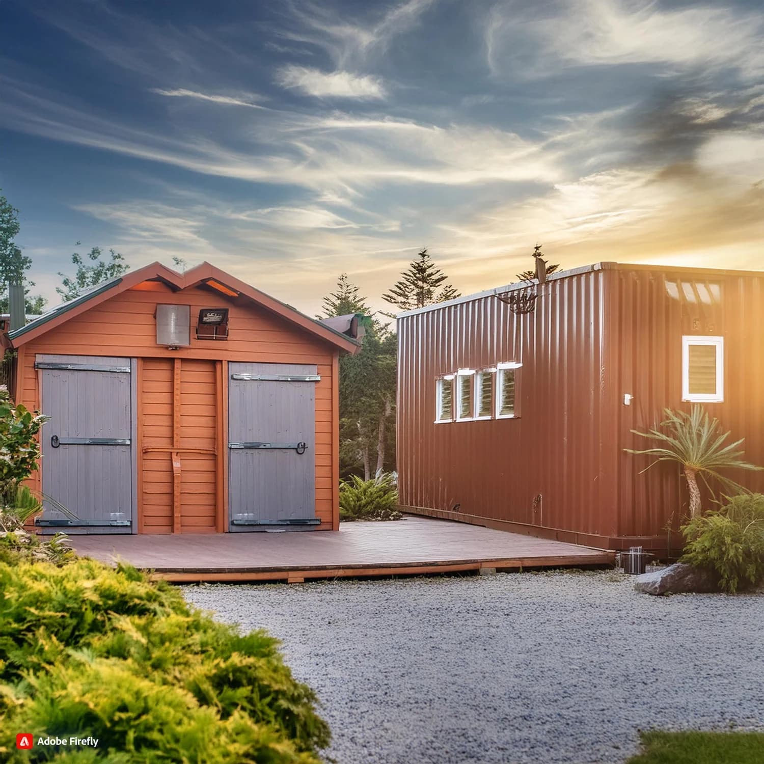 Shipping Containers vs. Storage Sheds: Choosing the Perfect Storage Solution hero image
