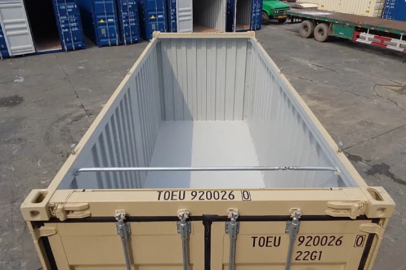 Open-side containers