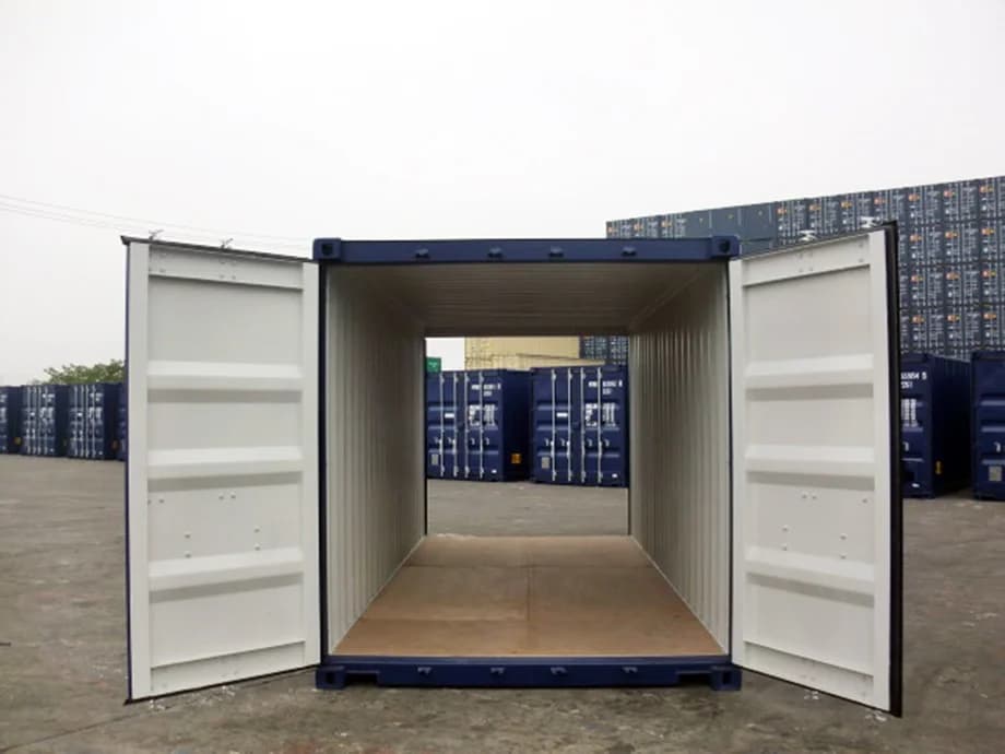 Double-door containers