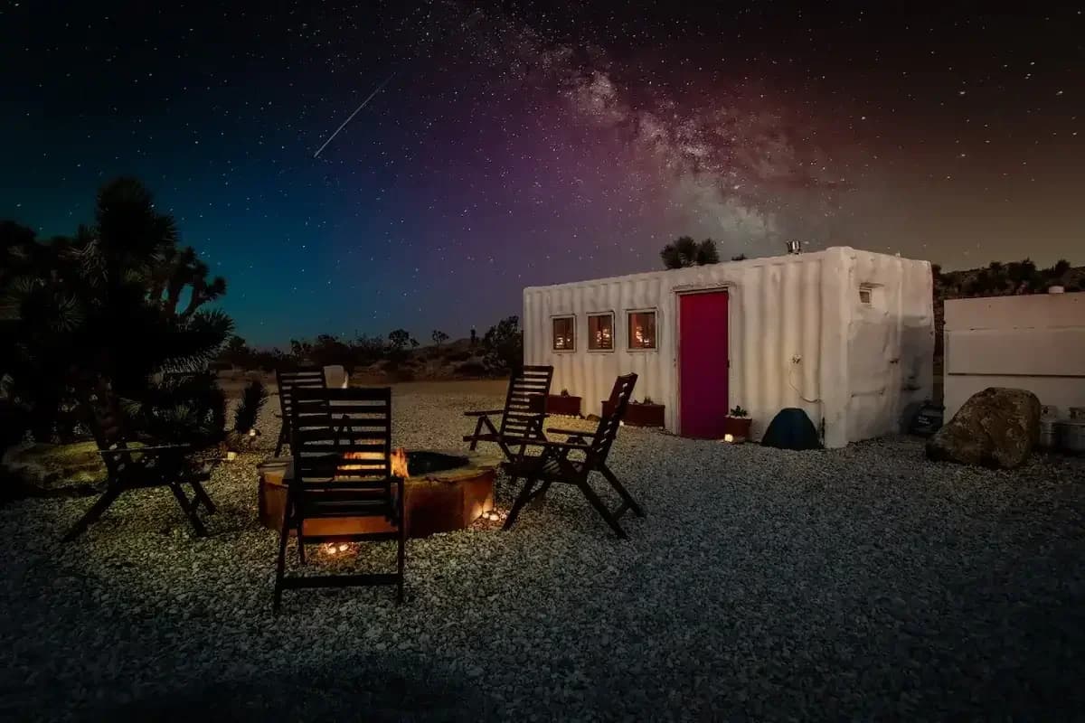 Airbnb shipping container home