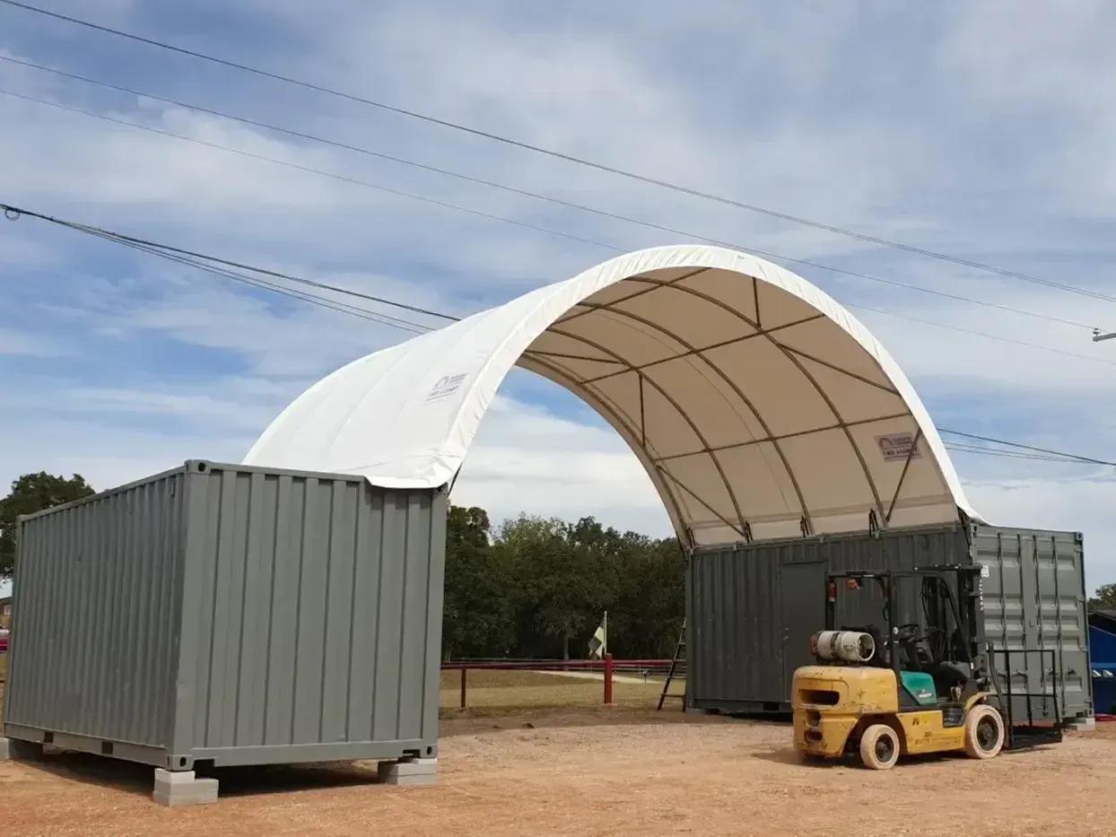 Container Shelter Single Truss