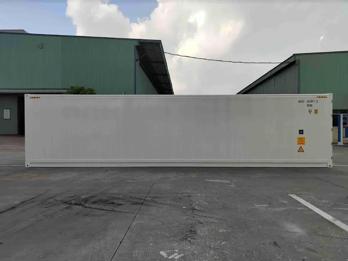 Reefer container interior