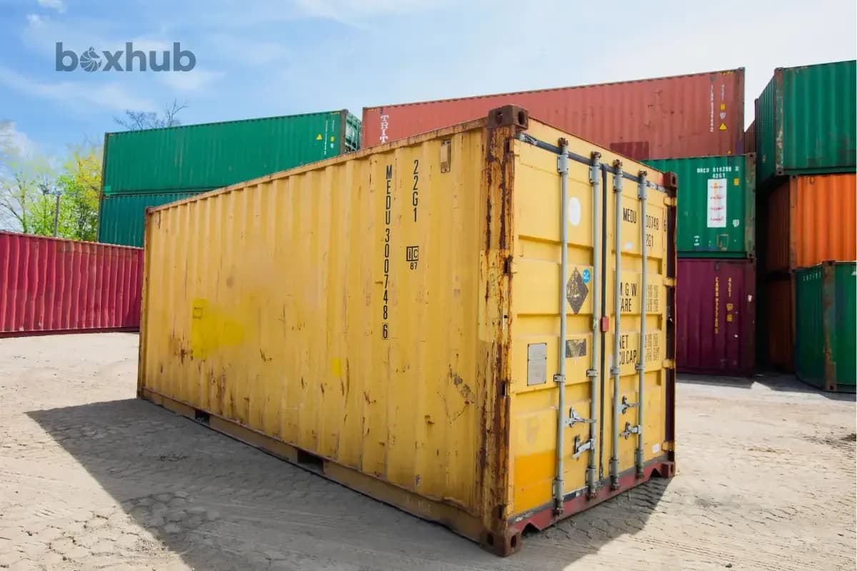 40ft used shipping container