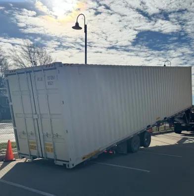 Boxhub container delivered to Victor A.