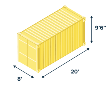 20ft High Cube Container