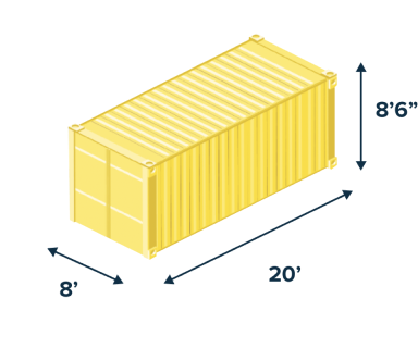 20ft Standard Container