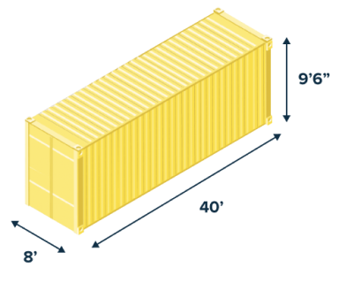 40ft High Cube Container