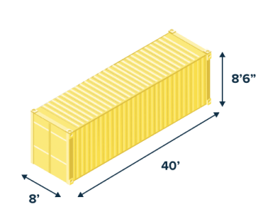 40ft Standard Container