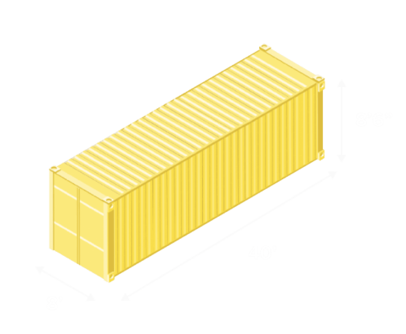 40ft standard dimensions